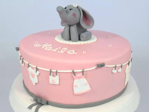 Babyparty Torte Elefant