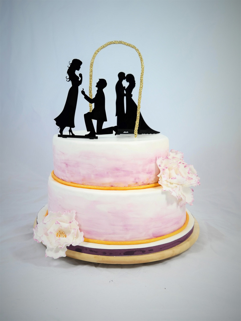 torte-hochzeit-mit-rose-1