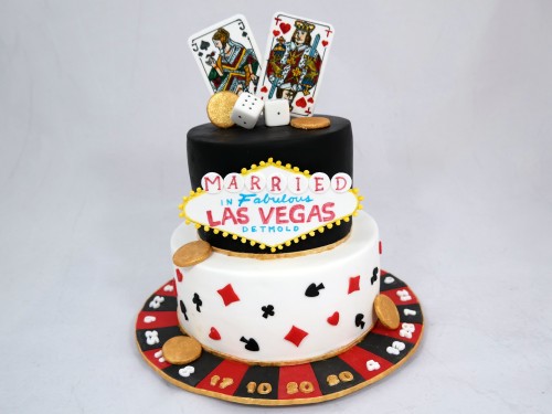 Las Vegas Hochzeitstorte